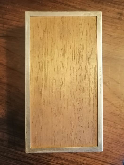 Caixa de relógio Omega - Jezler antiga em prata