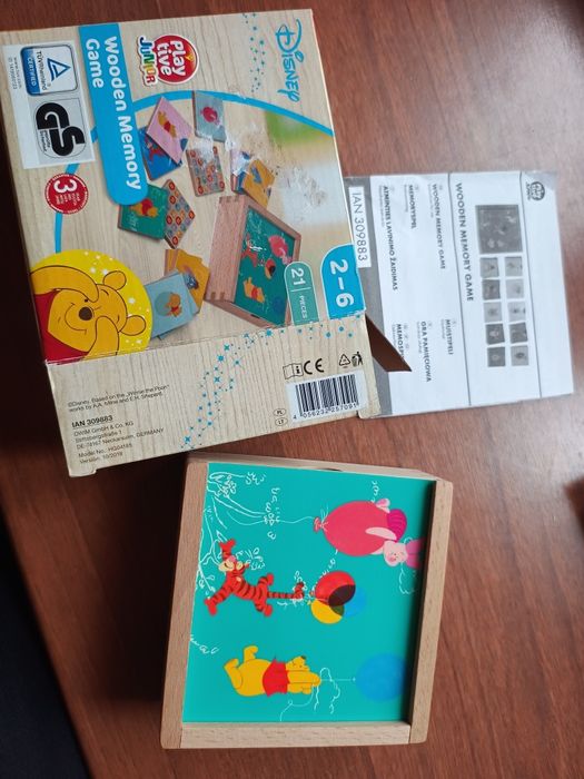 Układanka memory drewniana Playtive