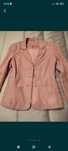 Blazer em pele Stradivarius XS