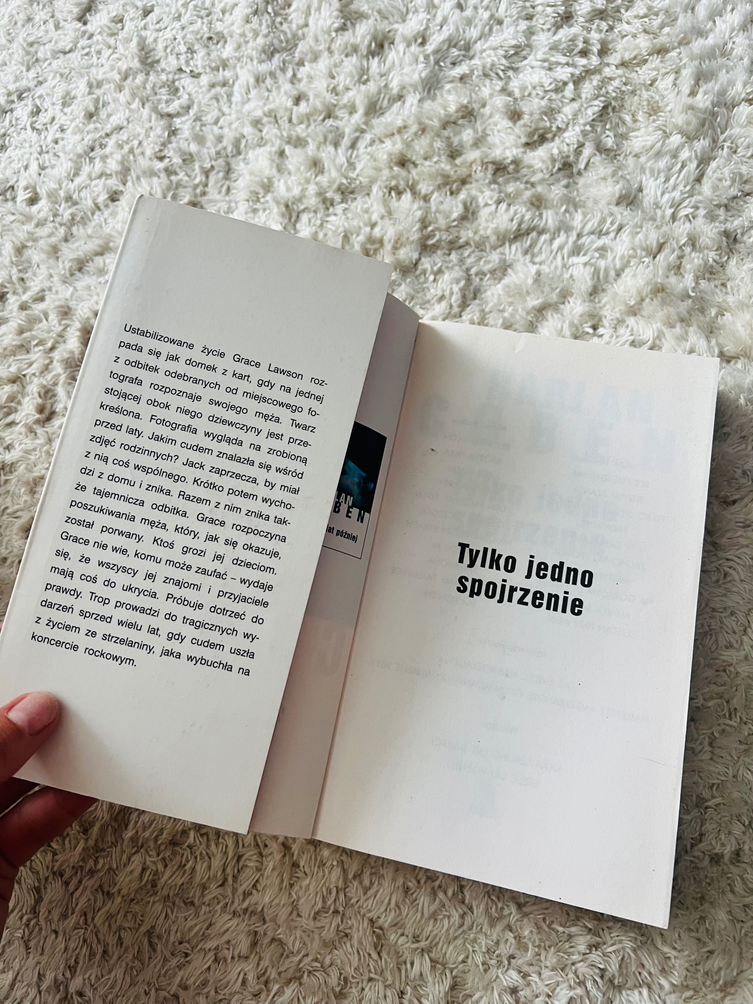 Książka kryminał thriller Tylko jedno spojrzenie Harlan Coben