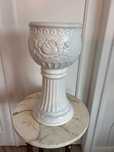 Donica ceramiczna zdobiona