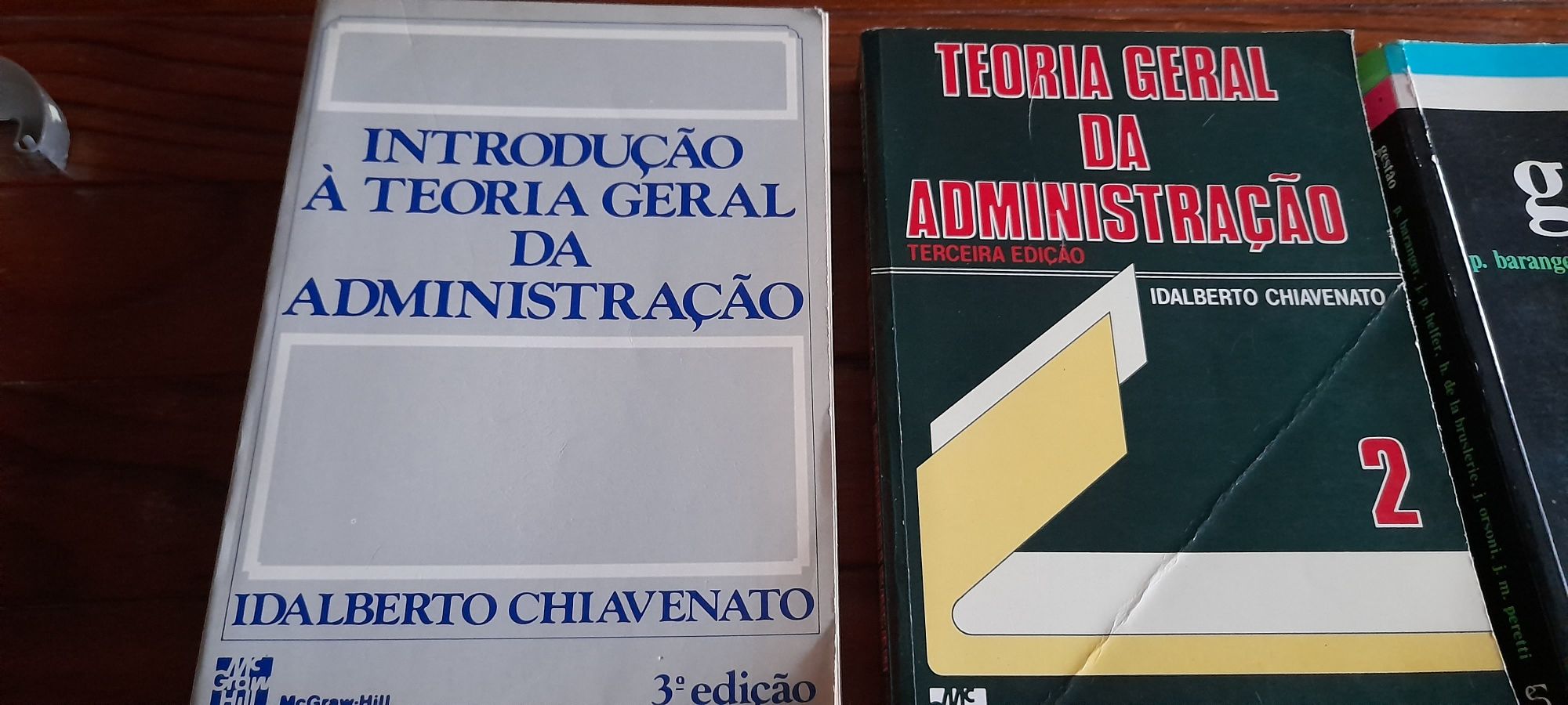 Livros Teoria Geral da Administração Idalberto Chiavenato