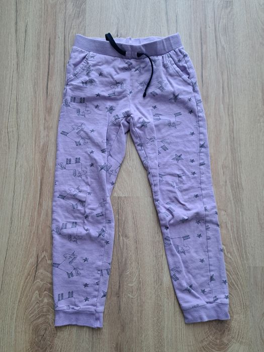 Pepco Little Kids dres dresy fioletowe jednorożce rozmiar 134 cm