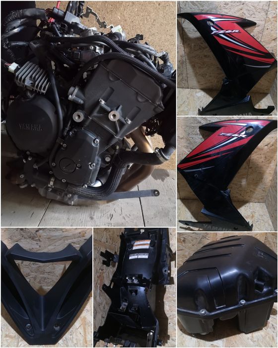 Запчастини Yamaha XJ6. FZ6R. Спідометр. Двигун. Інше