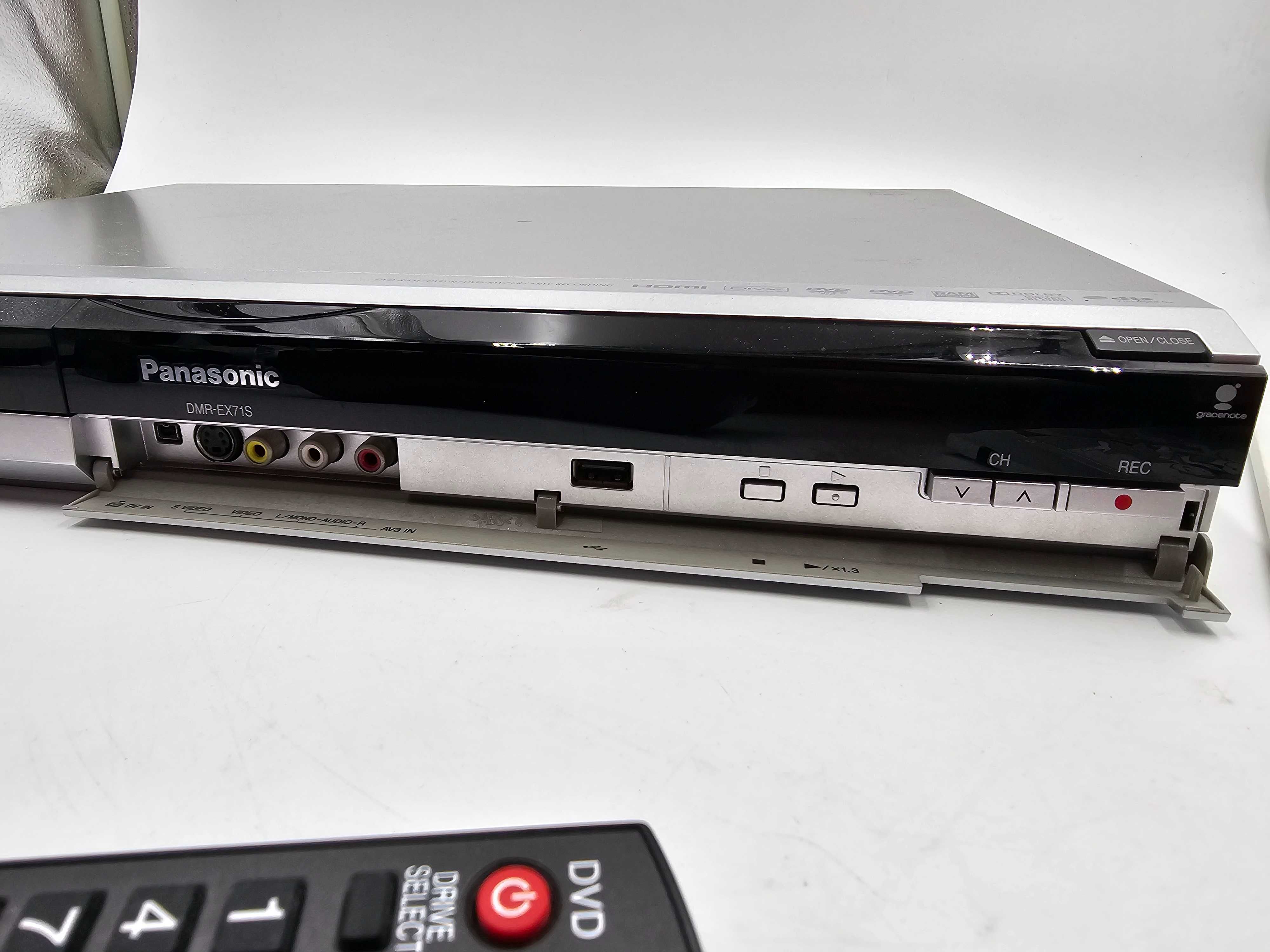 Panasonic DMR-EX71S nagrywarka DVD HDD z HDMI i tunerem DVB-S