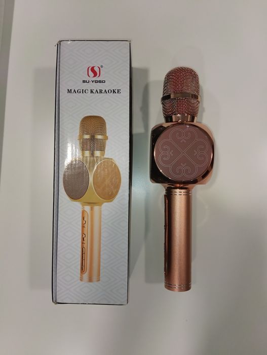 Караоке мікрофон колонка Bluetooth Magic Karaoke YS-63 микрофон блютуз