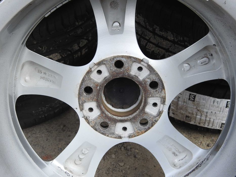 4xAlufelgi BMW Oryginał 17'' 5x120 ET 47 7J Super Stan