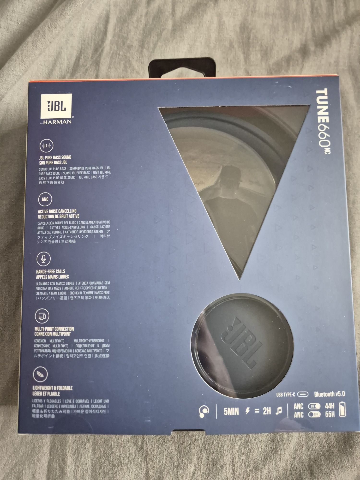 Sluchawki bezprzewodowe JBL 660nc NOWE
