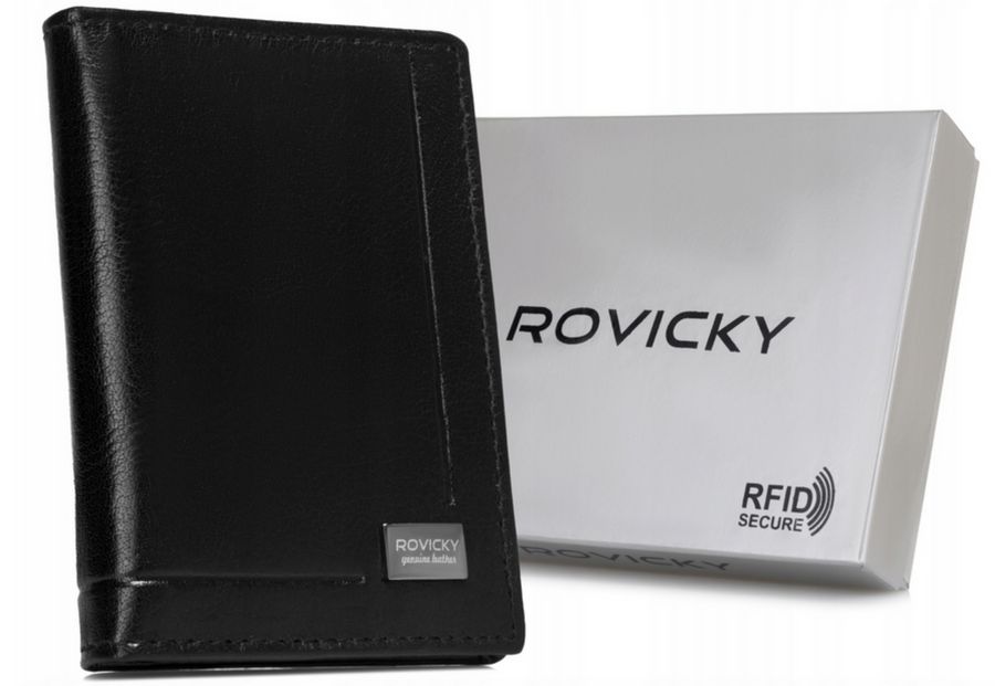 skórzane etui na karty i dokumenty - rovicky
