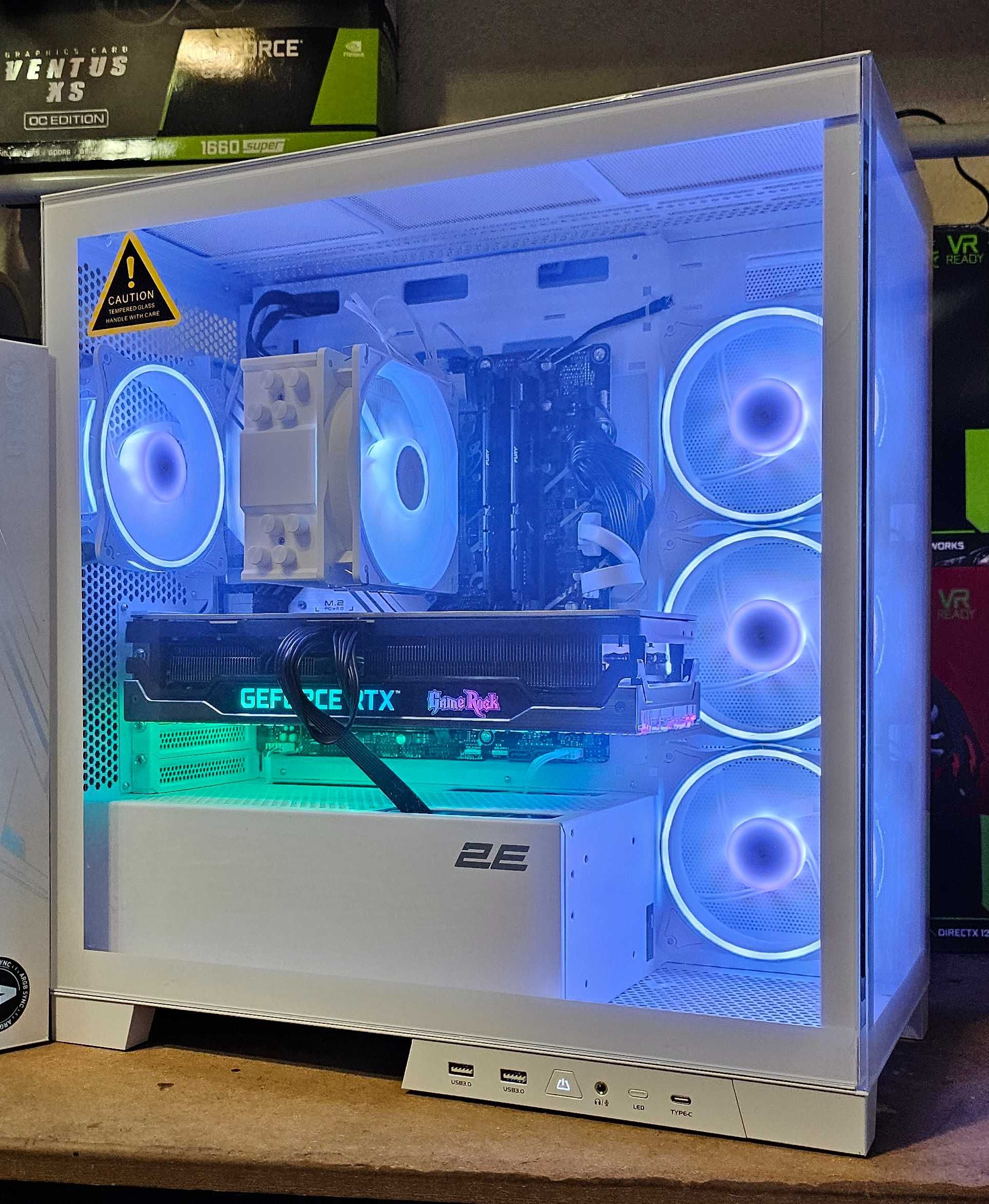 Потужний комп'ютер INTEL I5 14400F 4.7GHZ, RTX 3080 10GB, 32GB DDR5..