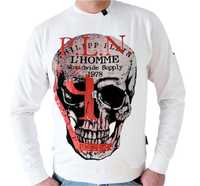 Bluza męska Philipp Skull zdobienia