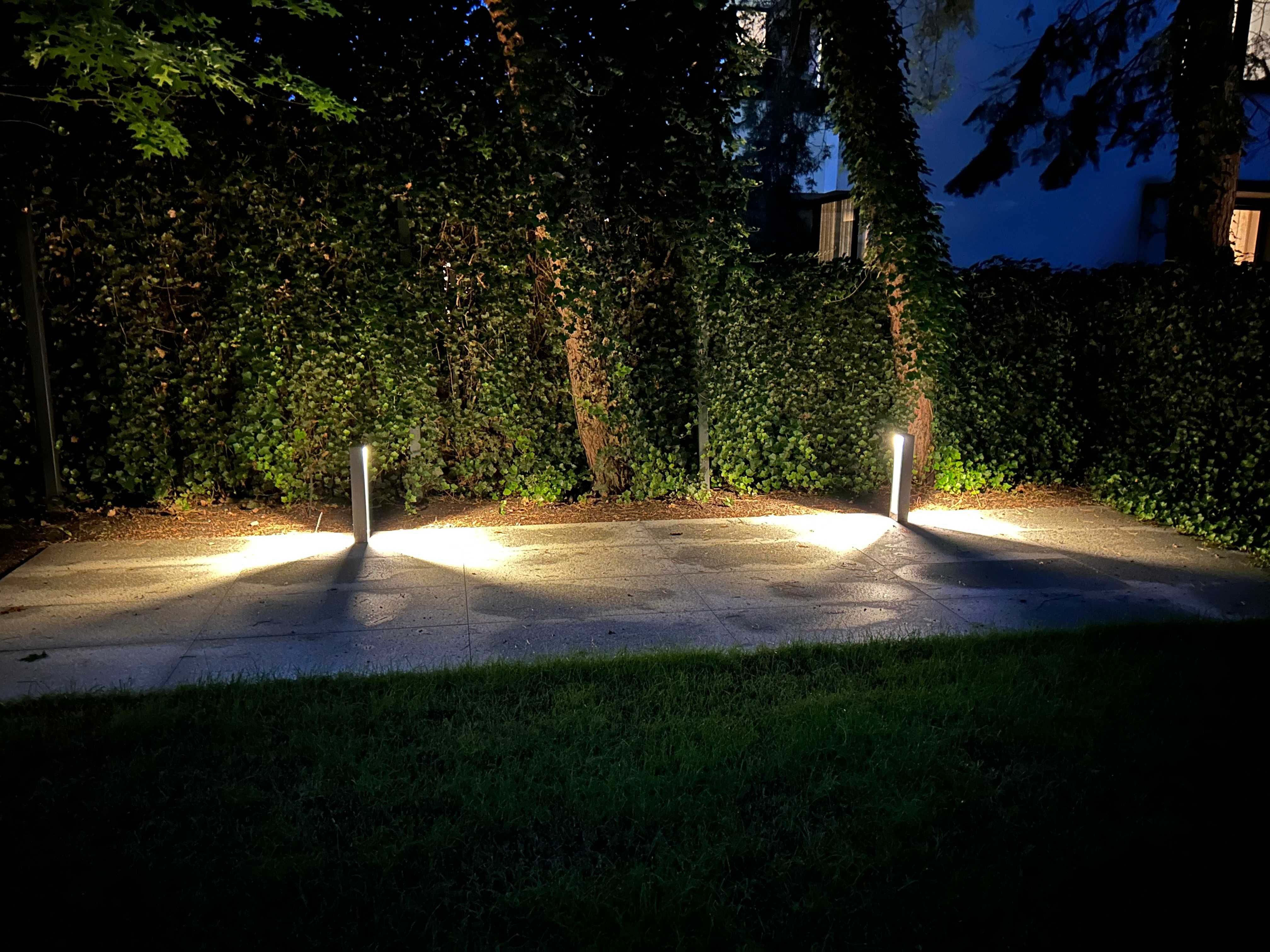 Lampa ogrodowa LED Lucande Jupp , 60 cm, antracyt, metal, IP54