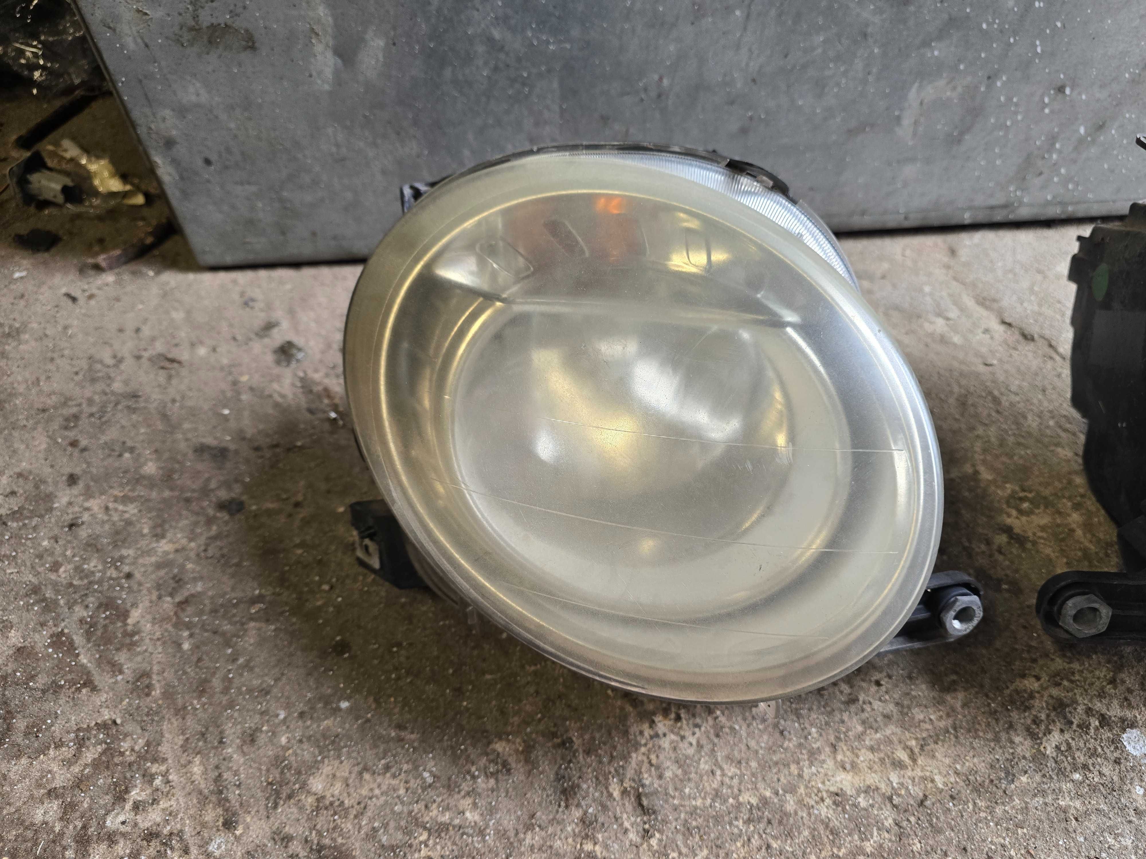 lampa przód prawa lewa Fiat 500