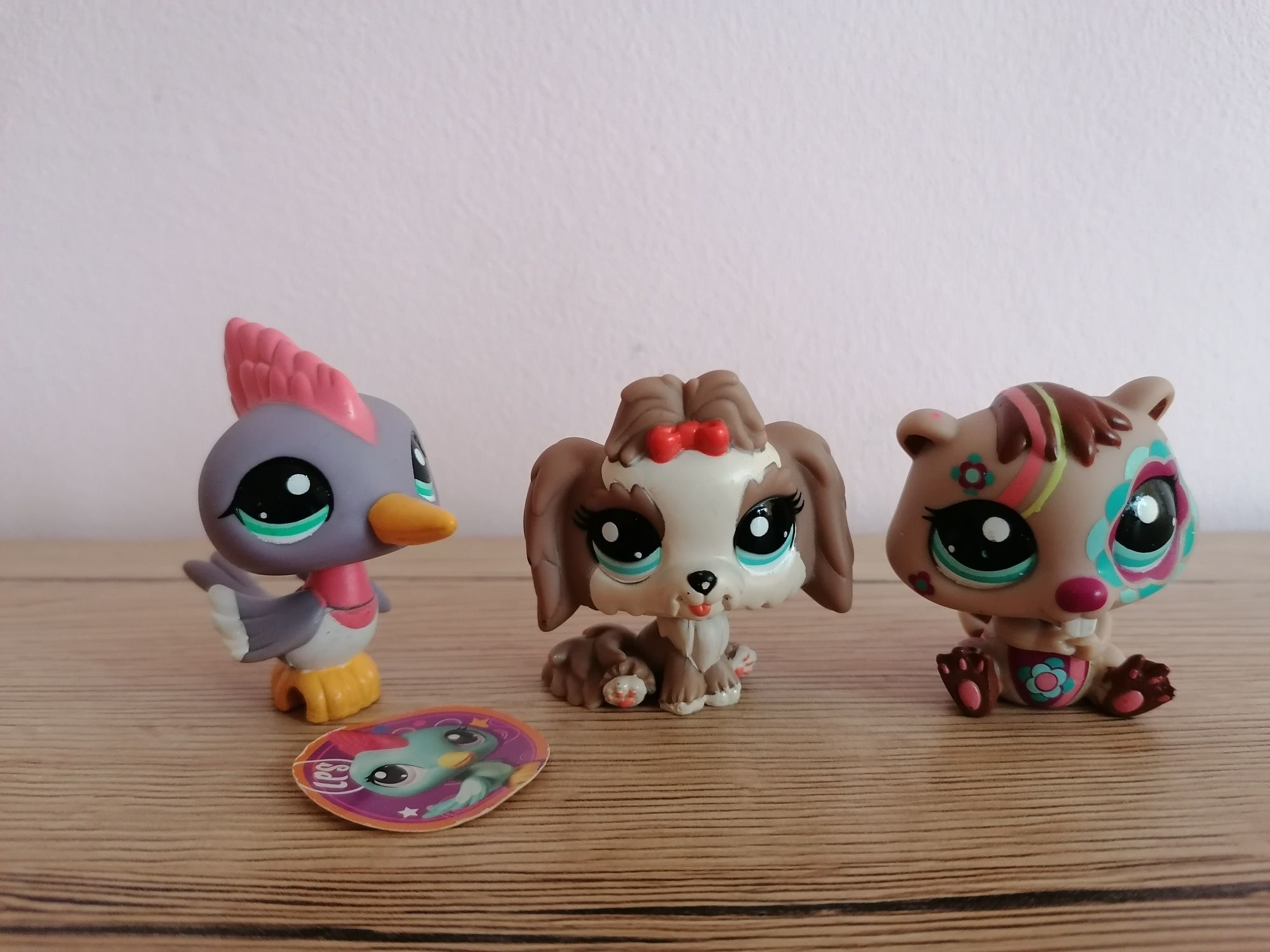 Littlest pet shop lps unikatowe figurki z zestawu