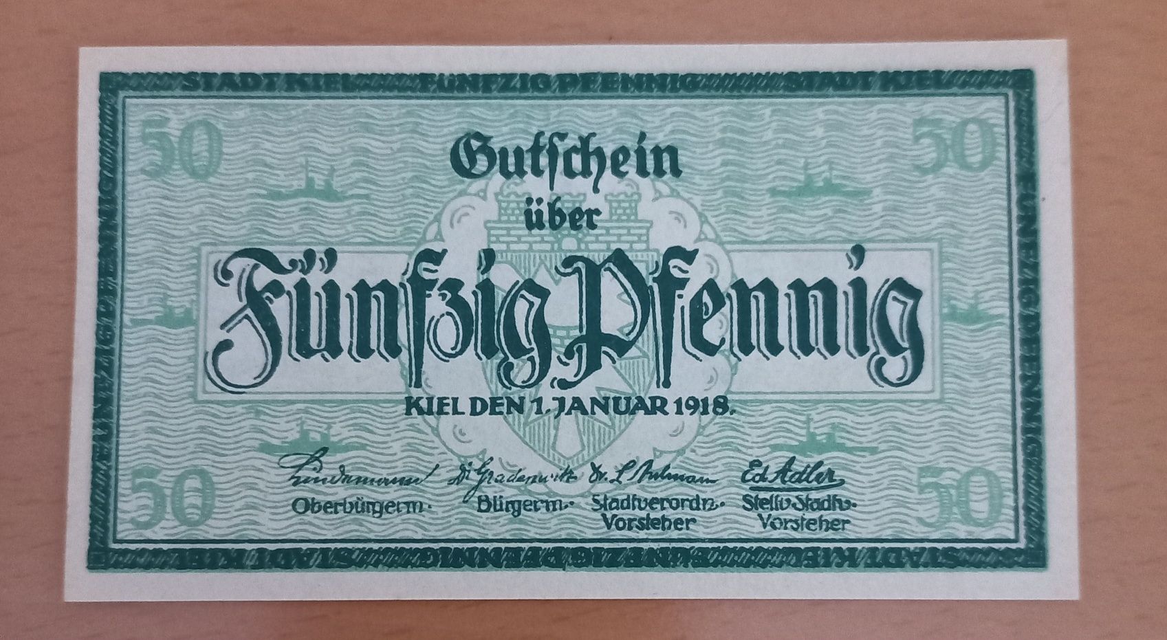 50 pfennig 1918 r. Niemcy