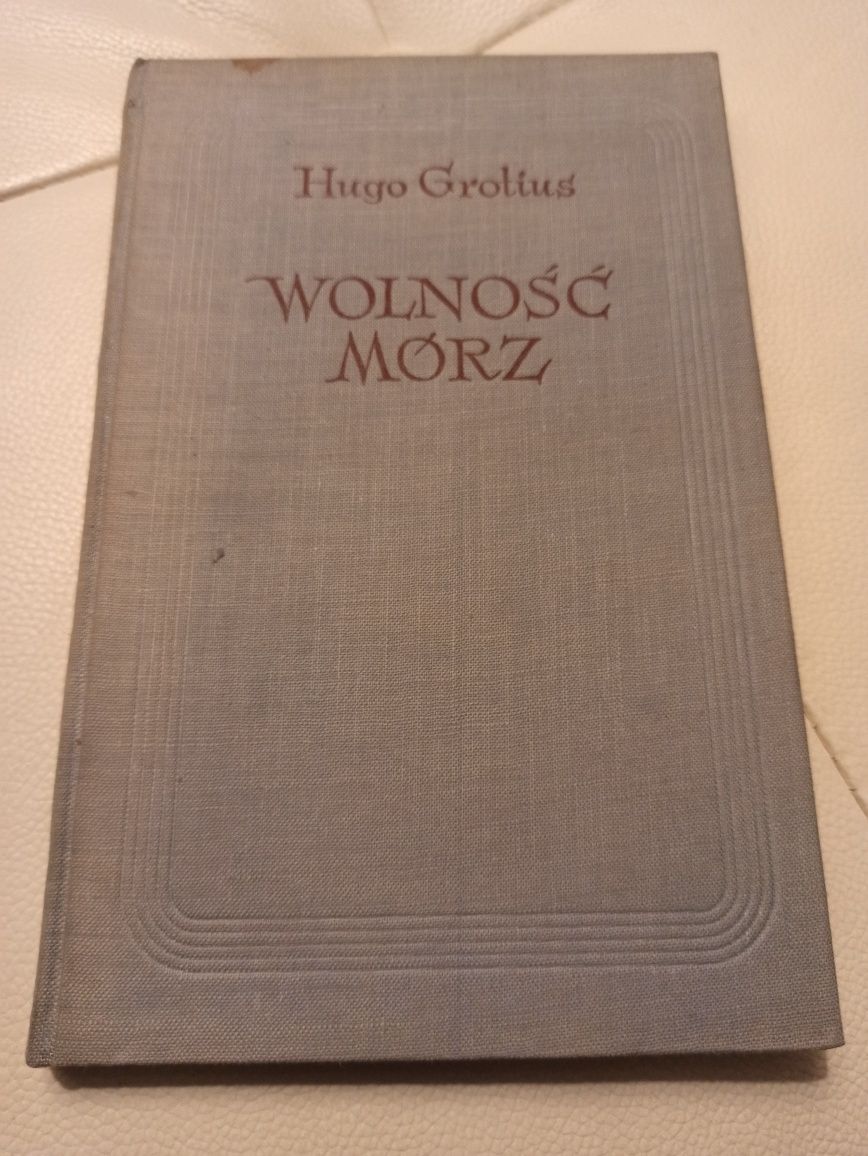 Grotius wolność mórz