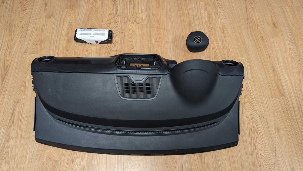 Conjunto Kit Airbags Tablier Volkswagen VW Up Restyled Original