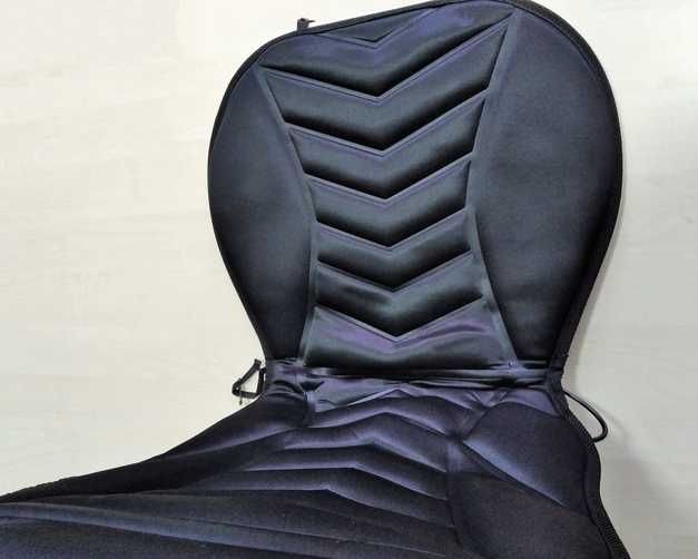 Накидка с подогревом на сидение машины Vitol -Высокая спинка, 3 режима