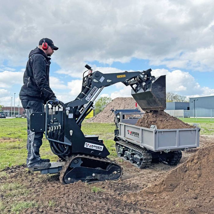 GRATIS PŁUG DO SNIEGU Ładowarka Skid Steer Kompaktowa Jansen KL-200