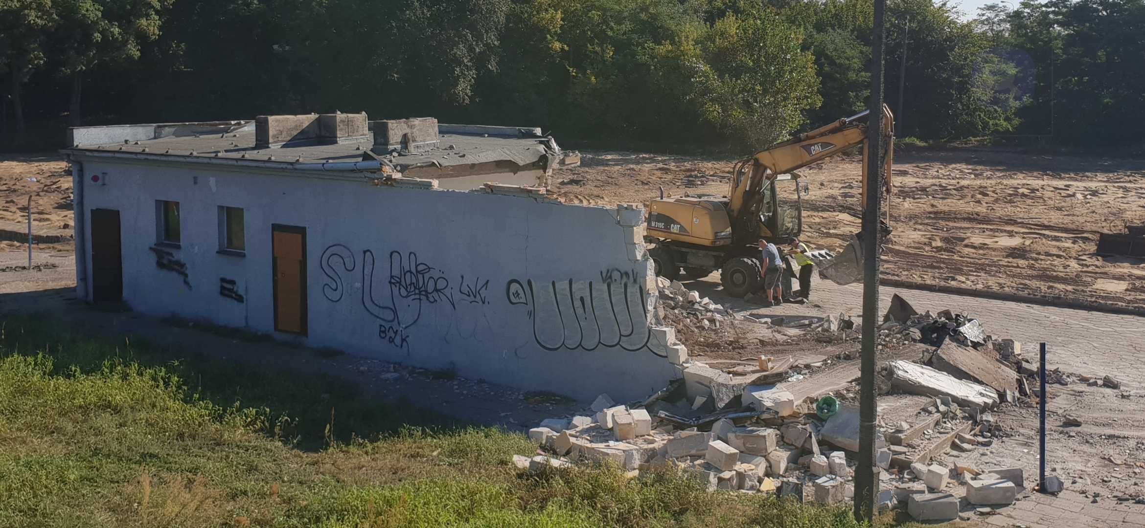 wyburzenia, rozbiórki budynków cała Polska