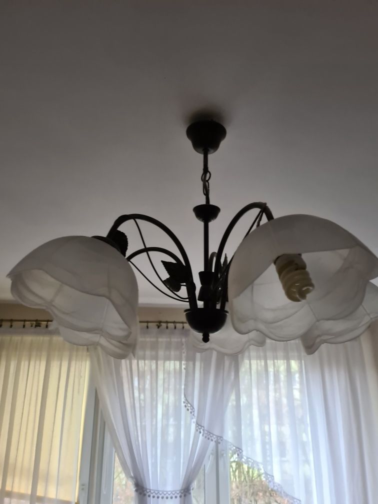 Duzy Żyrandol# lampa plus lampka nocna