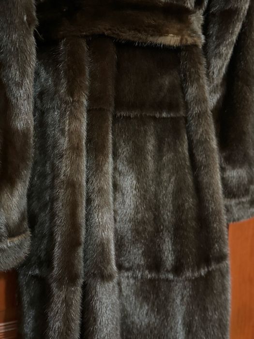 Шуба норкова подовжена