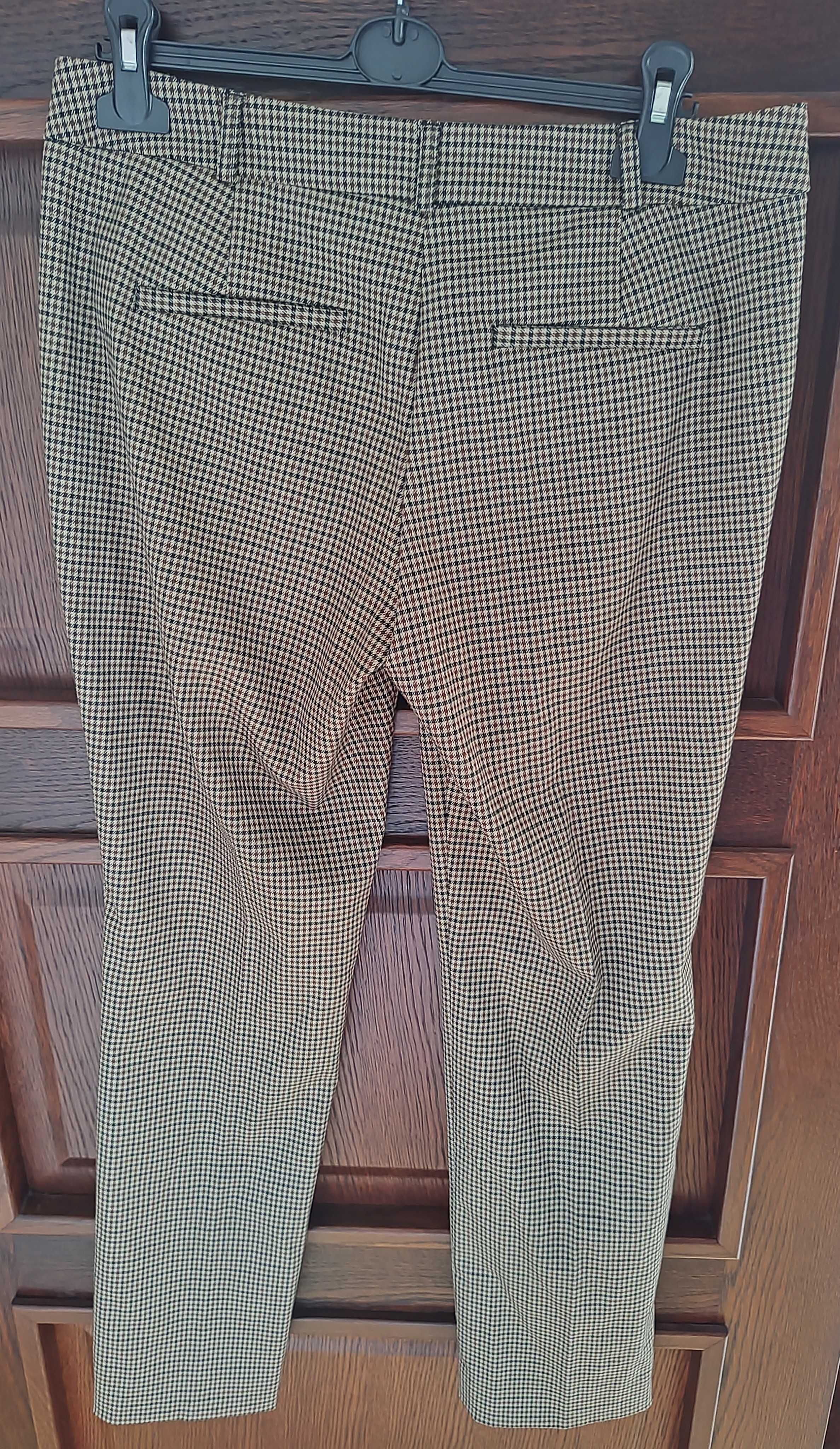 Spodnie w kratę Mohito - r.36