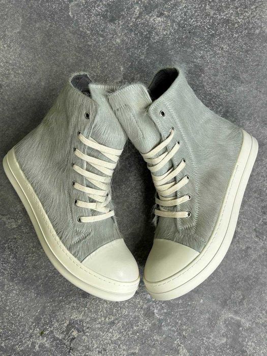 Кеди Rick Owens DRKSHDW laces sneakers ramones geobasket кеды 43 42 40