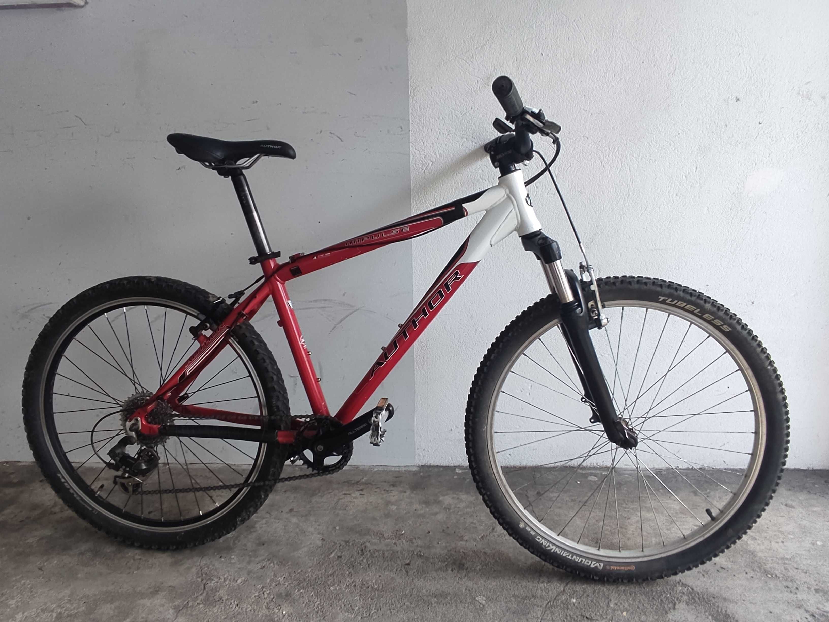Rower Author Impulse 17 cali MTB Shimano 1x8 Narrow Wide 32z