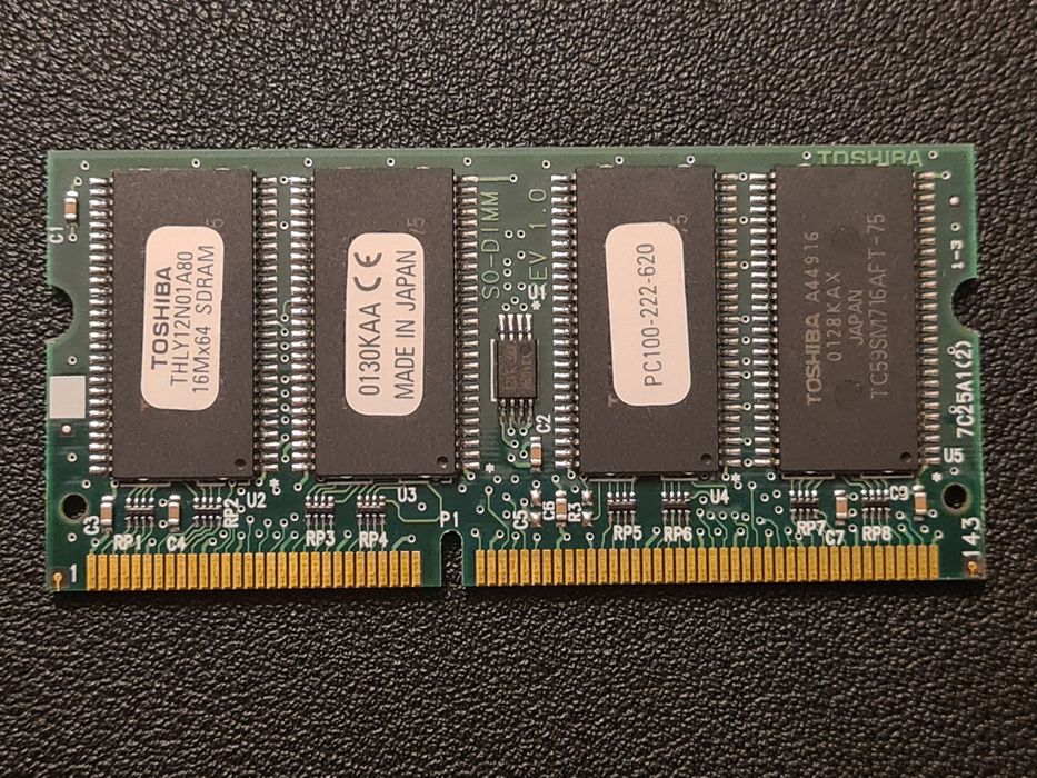 SODIMM 128MB PC100 168 pinos