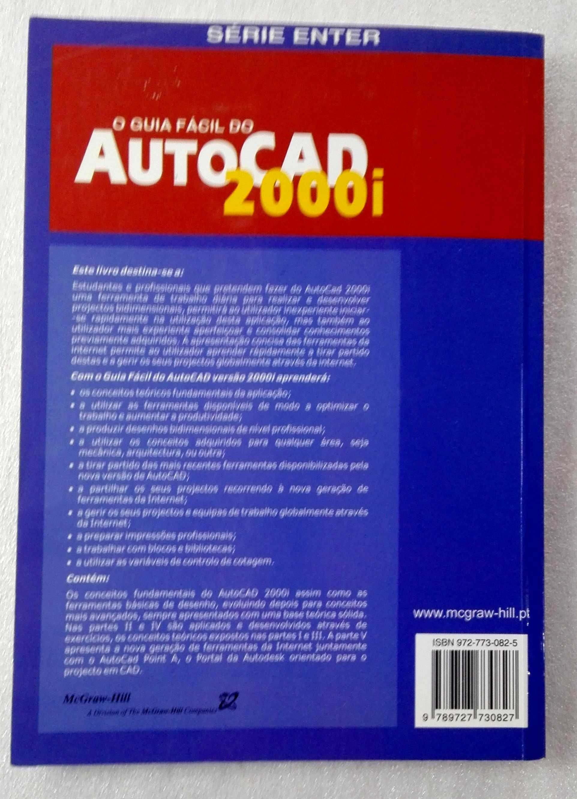 Livro O Guia Fácil do Autocad 2000i – Série Enter