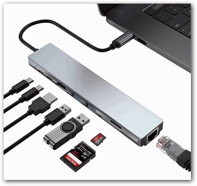 USB Hub адаптор type-c