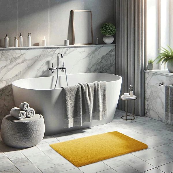 Dywan 40x60 Miękki Pluszowy Futerkowy do Sypialni Łazienki Rabbit 110