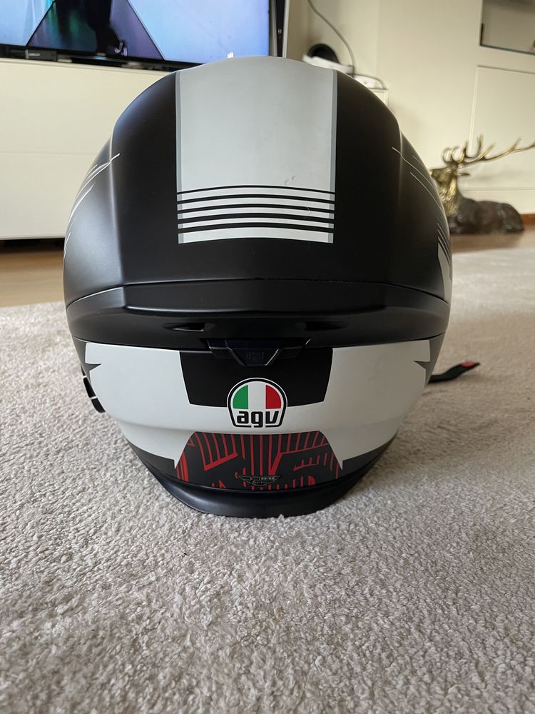 Capacete AGV com kit PACKTALK CARDO BOLD