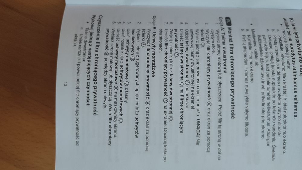 Filtr prywatyzujący Kensington 23.8''