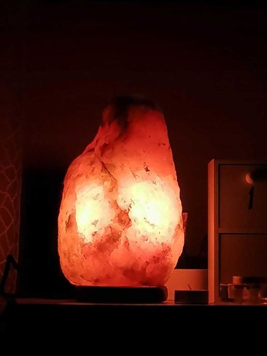 lampa solna himalajska 5-7 kg naturalna nowy zestaw
