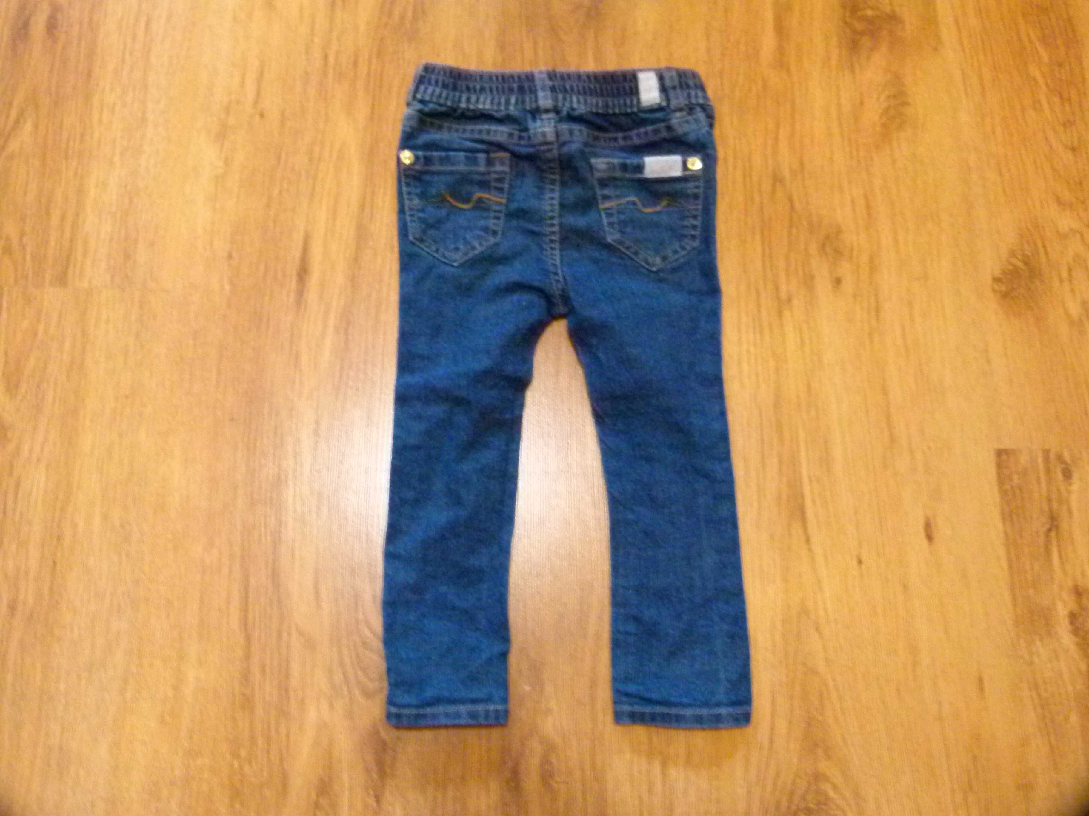 rozm 86 7 For All Mankind spodnie jeans rurki