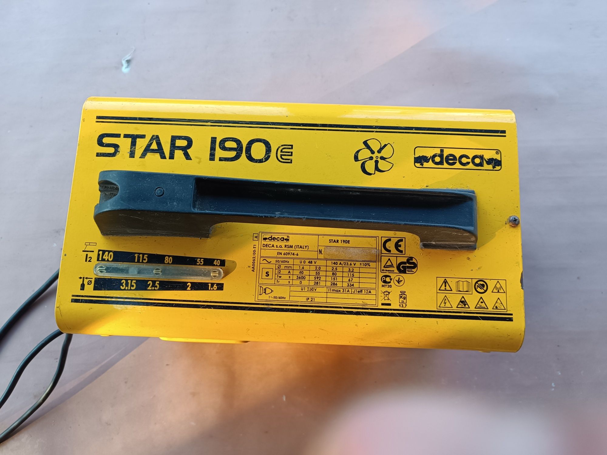 Сварочный аппарат Deca 190e
