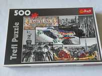 Puzzle Trefl kolaż Barcelona 500