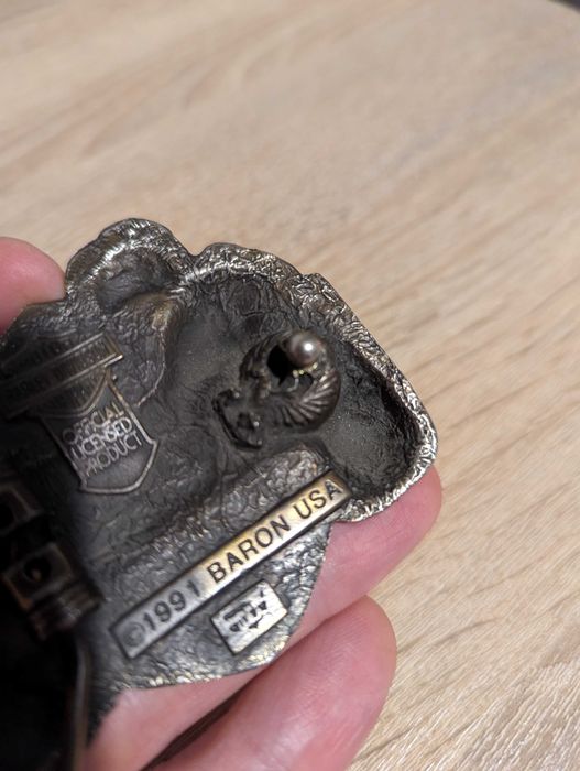 Пряжка для пояса Harley Davidson, оригинал, 1991 год