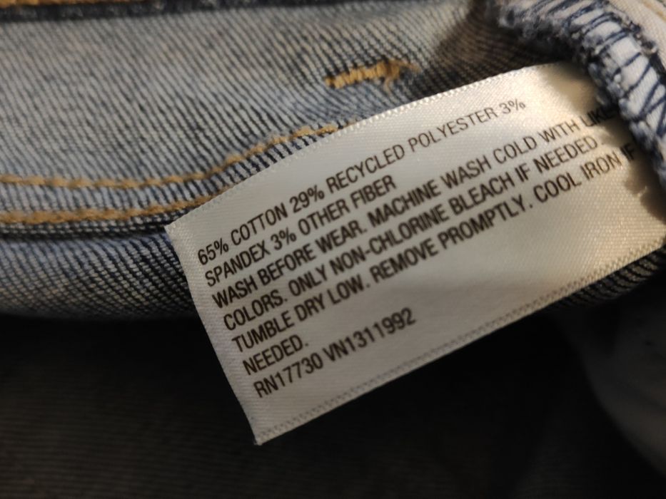 Jeansy 128/134 Cat & Jack nowe