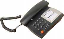 Telefon stacjonarny Mescomp Tytus granatowy MT 575