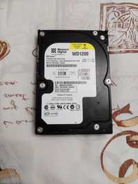 Жесткий диск Western Digital 120GB SATA б/у рабочий