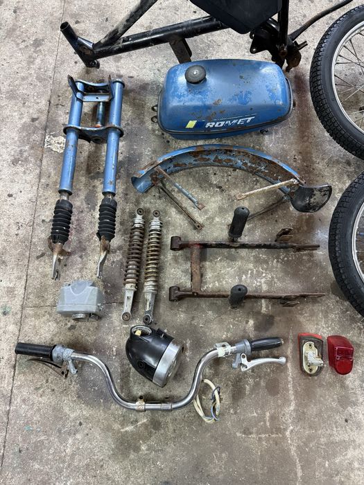 Części Romet Ogar 200 205 Kadet Motorynka Pony Komar Pony Pegaz