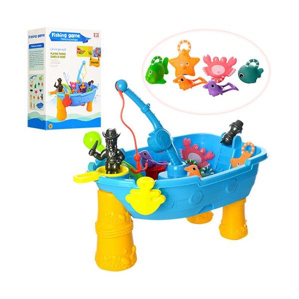 Детский игровой столик стульчик песочница с игрушками для песка