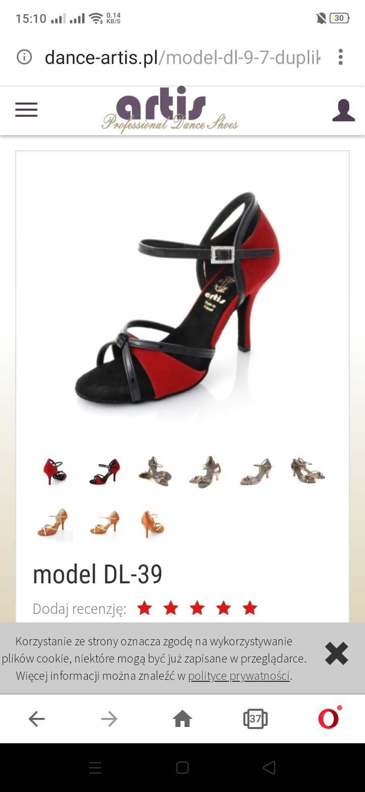 Buty do tanga Artist