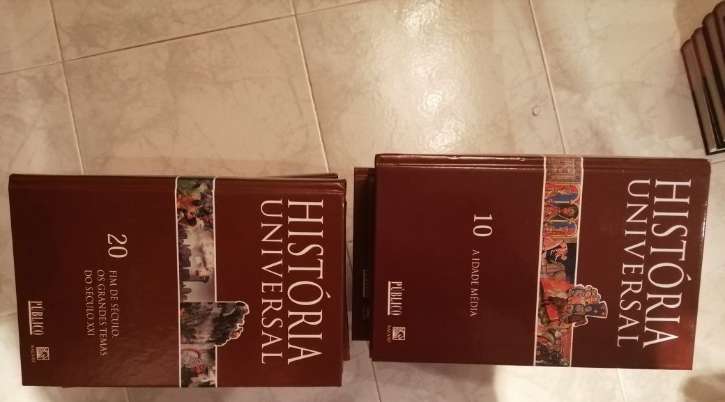 Enciclopédia História Universal - 20 volumes