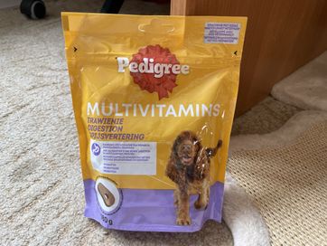 Pedigree Multivitamins Trawienie - przysmak dla psa - 180 g NOWE