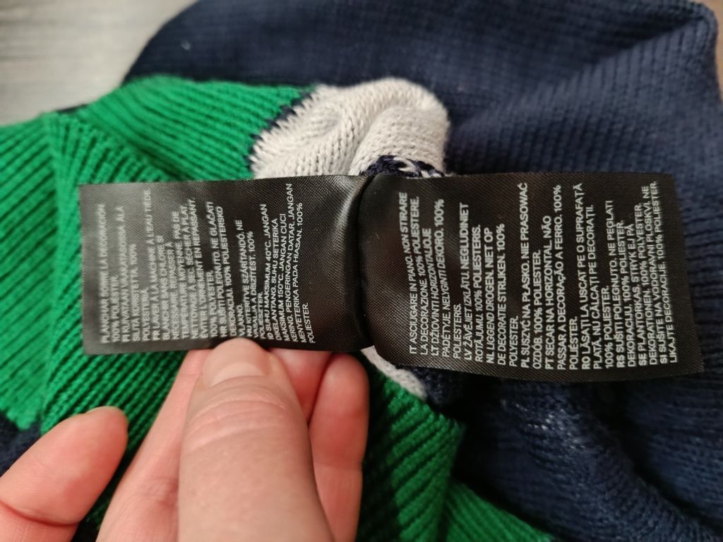 Sweterek świąteczny H&M XL