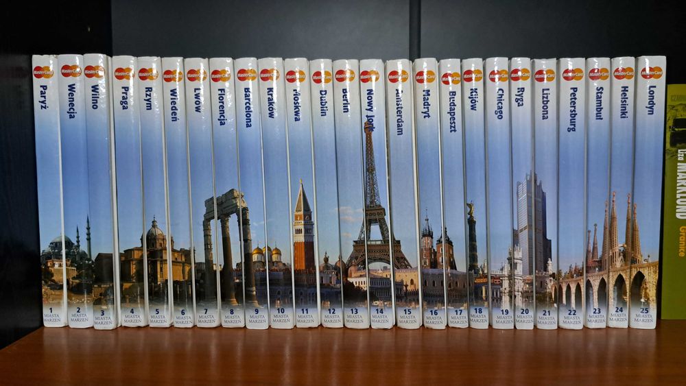 Miasta marzeń, komplet 25 tomów